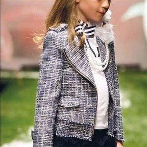 Girls Mayoral Chic tweed blazer